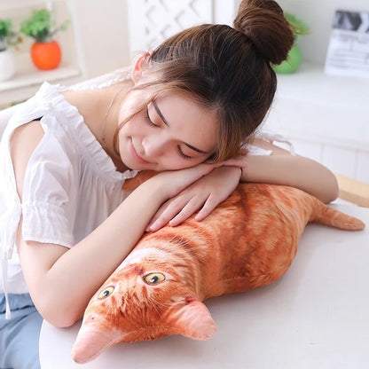 Cute Cat Plush Pillow