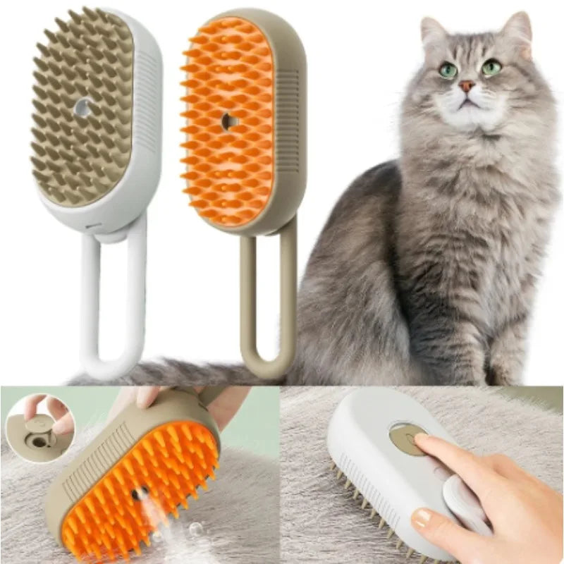 Cat Steam Brush massager