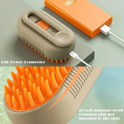 Cat Steam Brush massager