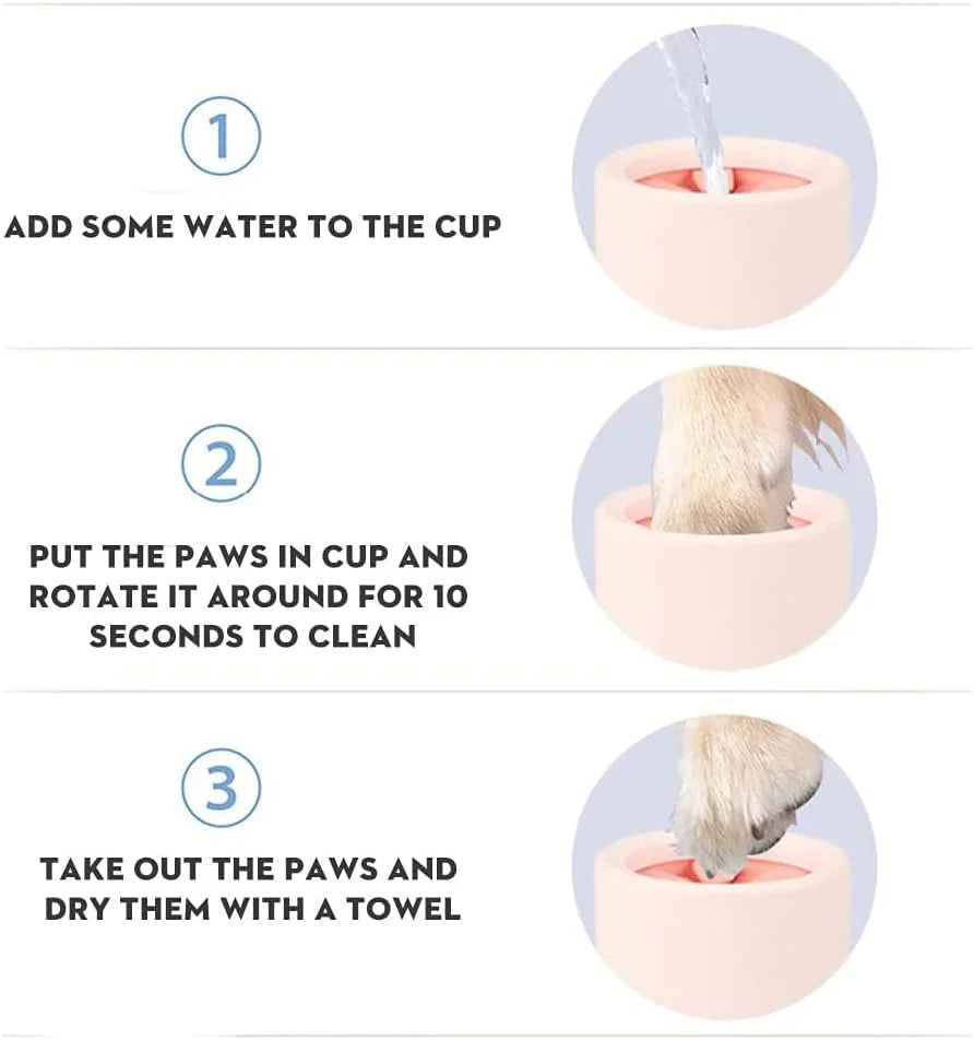 Superidag Dog Paw Cleaner.